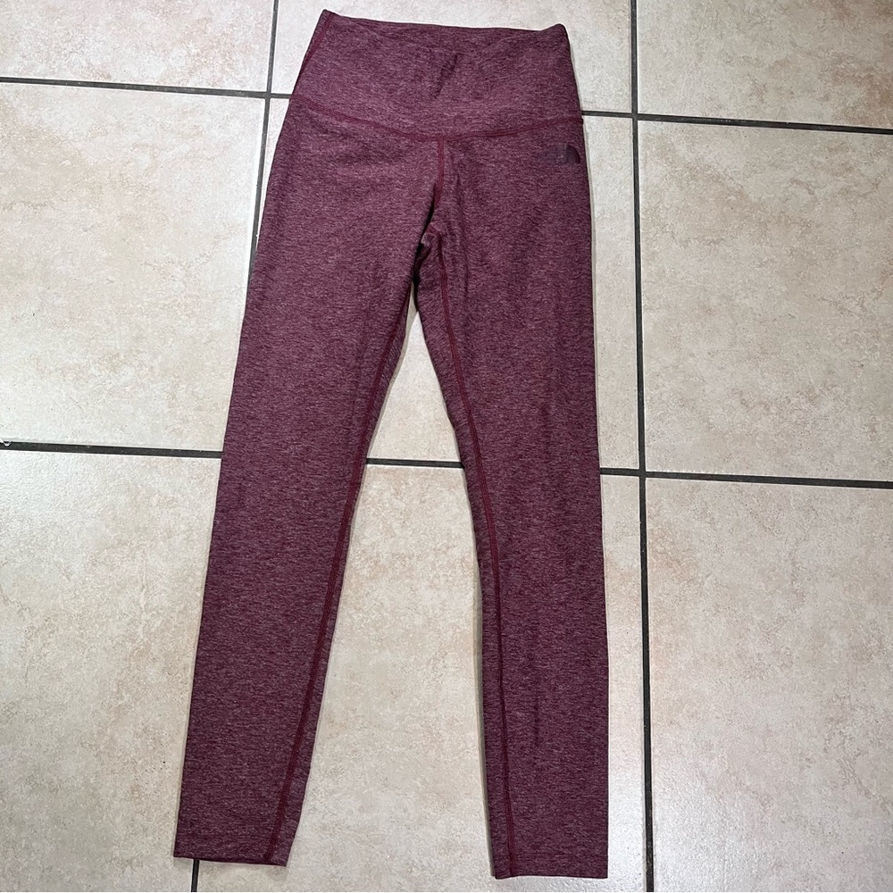 The North Face Leggings Womens S Stretch Mid Rise Pull Workout Yoga